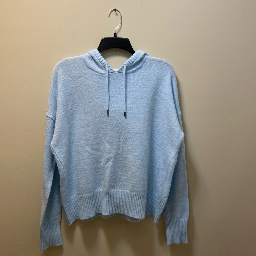 SO comfy hooded sweater
